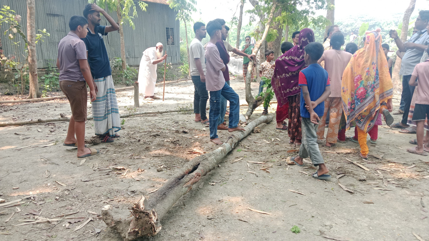 বোয়ালমারীতে গাছ কাটাকে কেন্দ্র করে ভাইয়ের গুলিতে ভাই নিহত