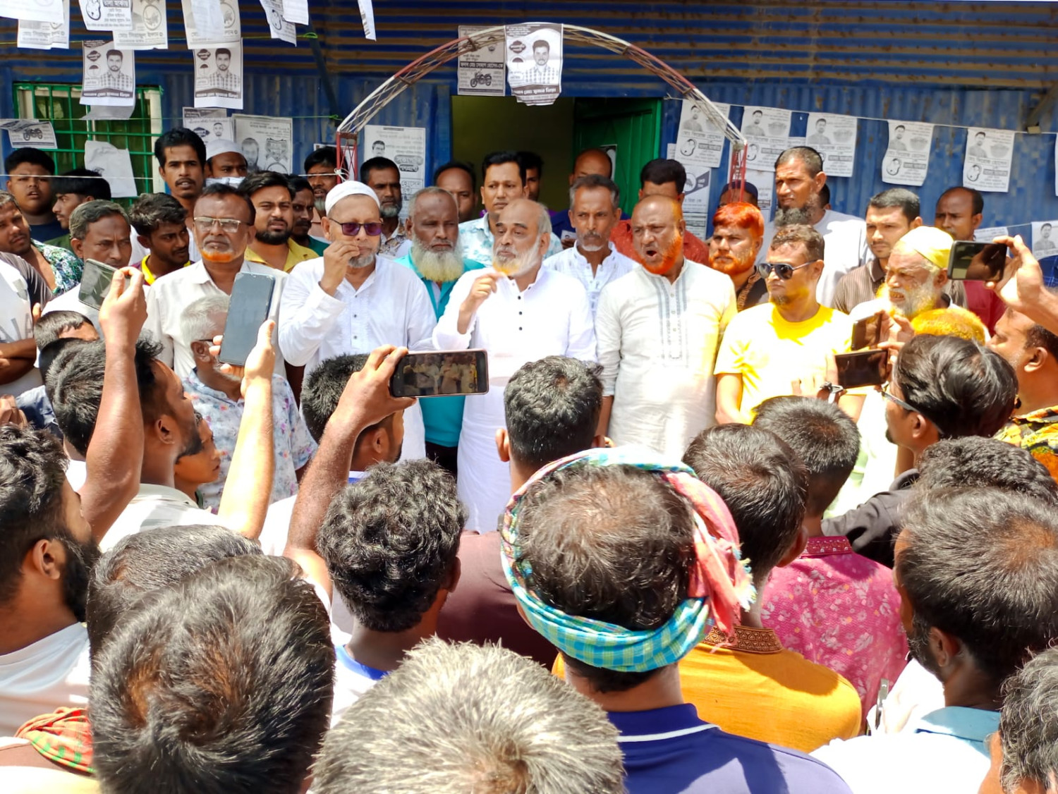 কাউনিয়া রেলবাজার পরিবহন সমিতির নির্বাচন সভাপতি ফিরোজ, সম্পাদক সিরাজুল