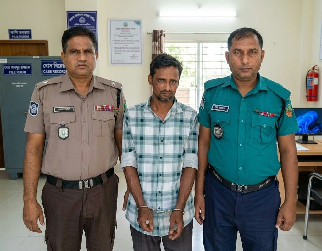 রংপুরে প্রতারনা মামলায় হাকিমপুরের যুবক পলাশ গ্রেফতার