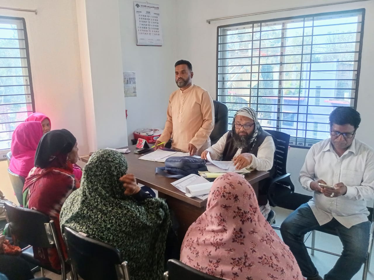 আলফাডাঙ্গায় ন্যাশনাল লাইফ ইনসুরেন্স পিএলসির মাসিক মিটিং অনুষ্ঠিত