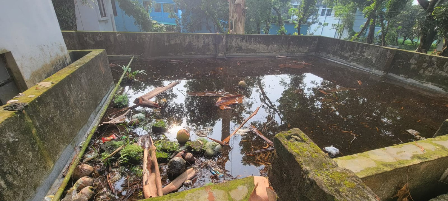 কাউনিয়া হাসপাতালের ভেতরেই মশার প্রজনন কেন্দ্র তৈরির কারখানা