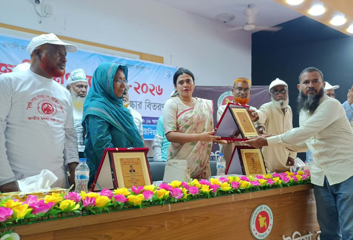 কাউনিয়ায় জাতীয় মৎস্য পক্ষ  উদ্বোধন আলোচনা সভা ও পুরস্কার বিতরণ