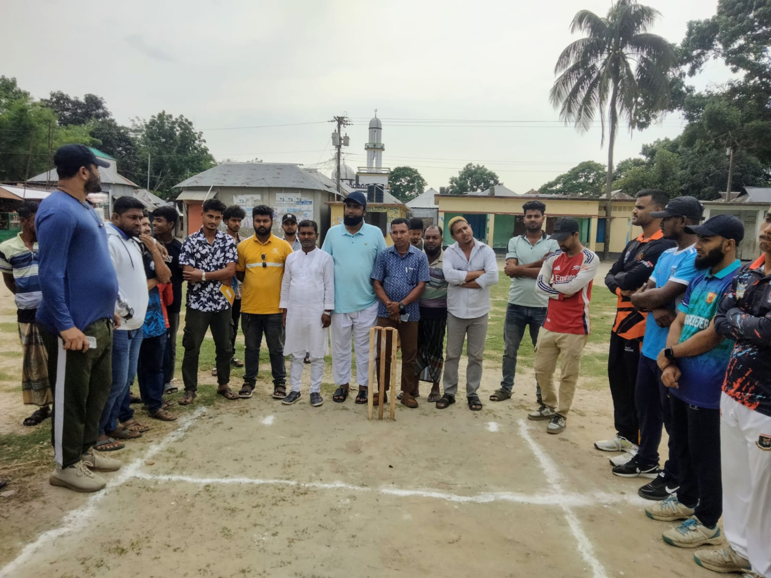 মাদককে না বলি, সুন্দর জীবন গড়ি—এই প্রতিপাদ্যে আলফাডাঙ্গায় ইউনিয়ন কাপ ক্রিকেট টুর্নামেন্টের উদ্বোধন